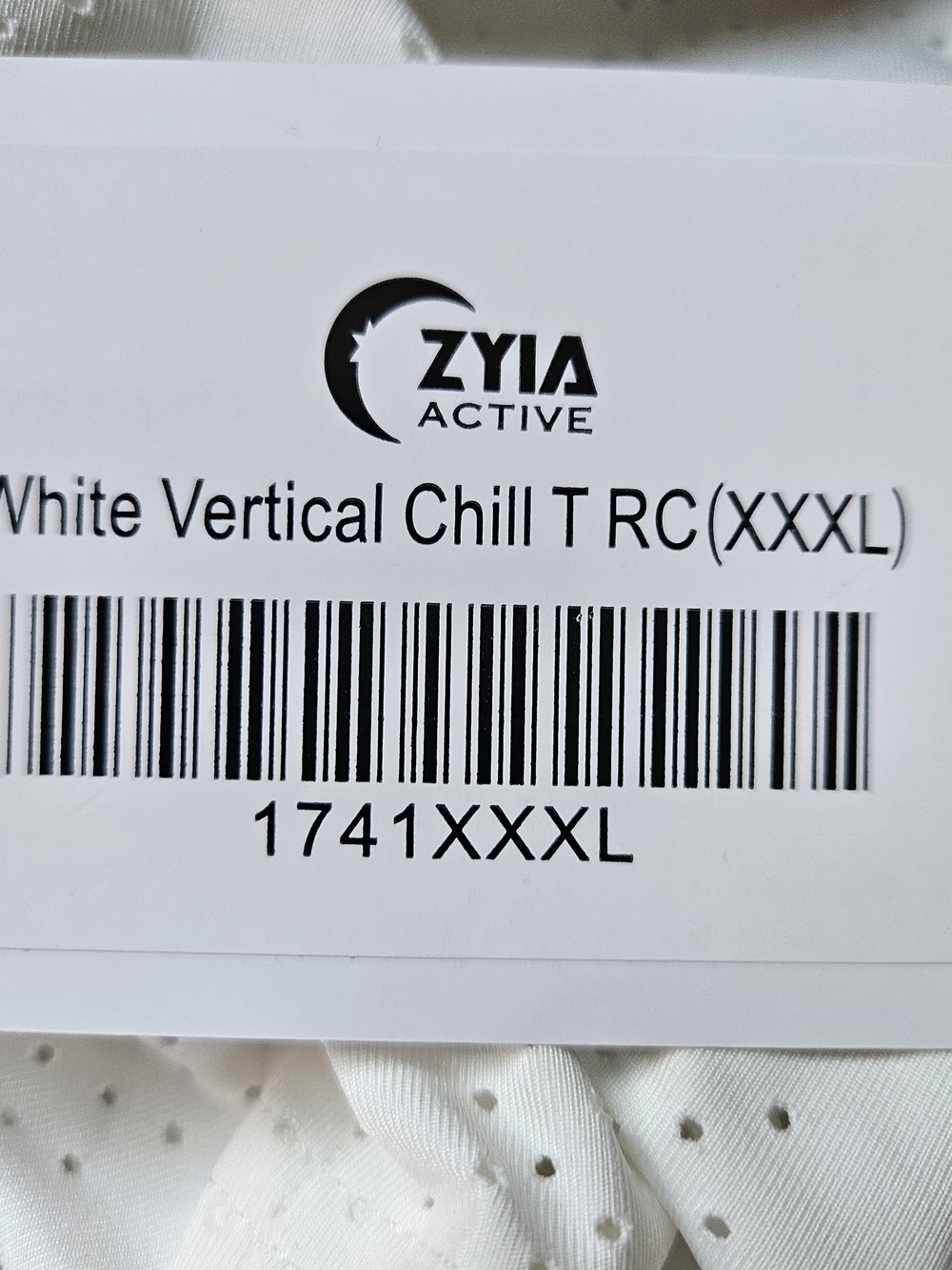 ZYIA White Vertical Chill T RC - Picture 2 of 4